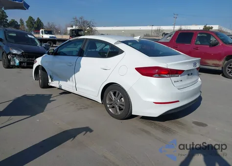 2018 Hyundai Elantra Sel из США, поврежденный, VIN 5NPD84LF4JH257331